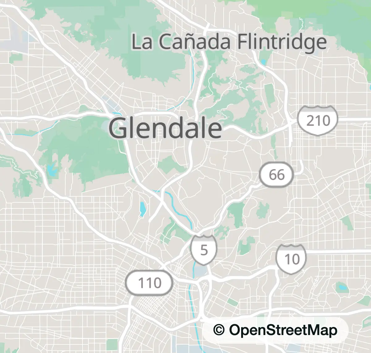 Map of Eastside