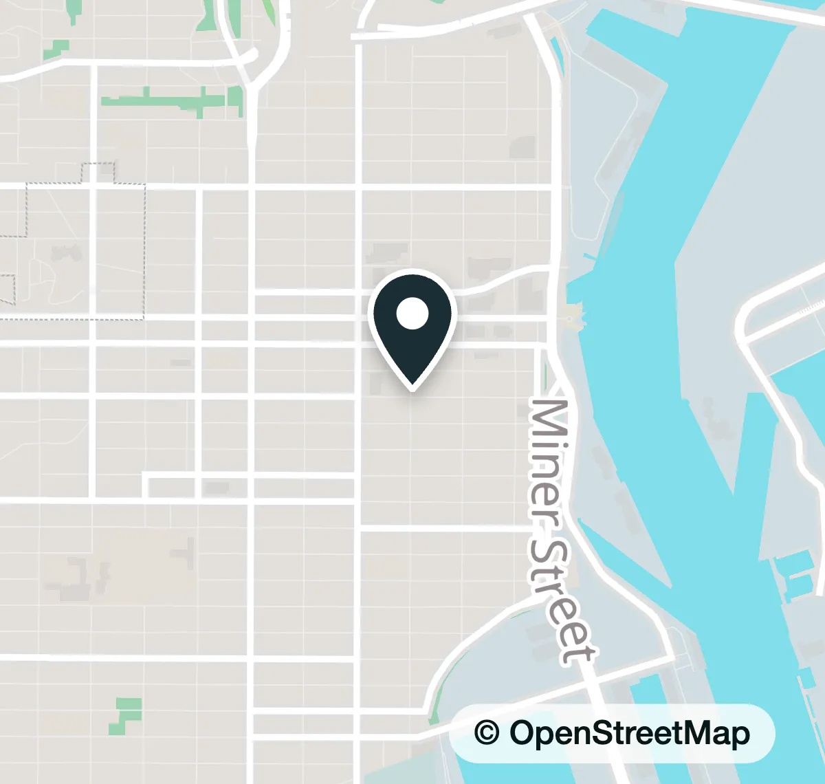 Map of the meeting place in San Pedro