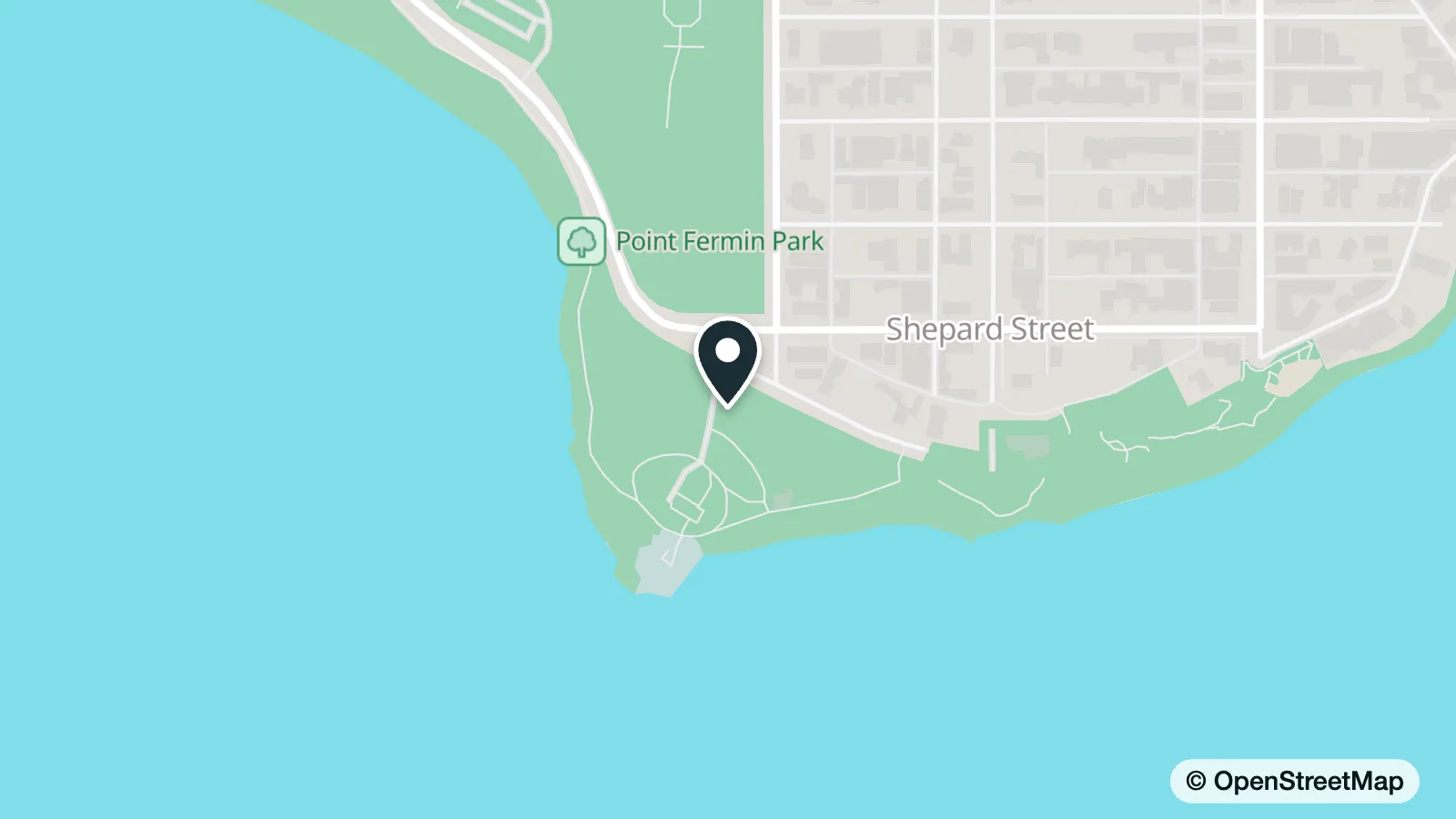 Map of Point Fermin Park