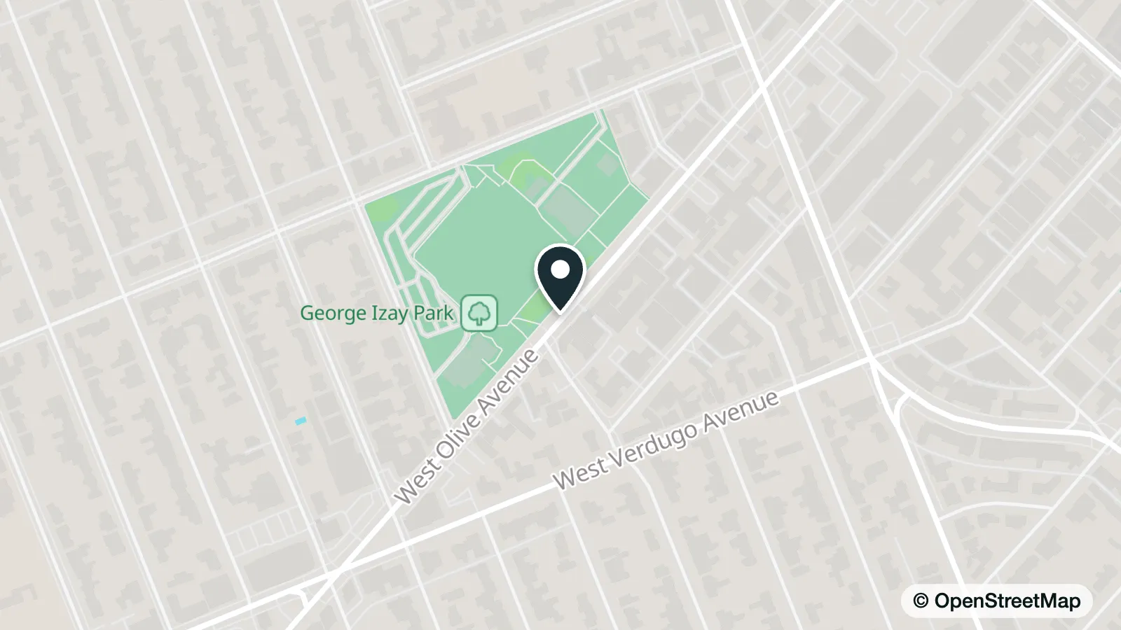 Map of Joslyn Adult Center