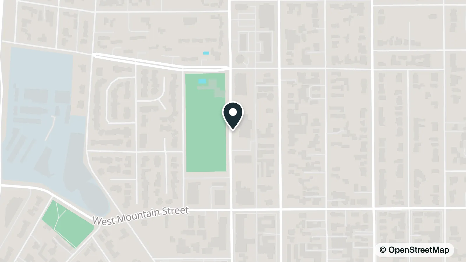 Map of Jackie Robinson Community Center