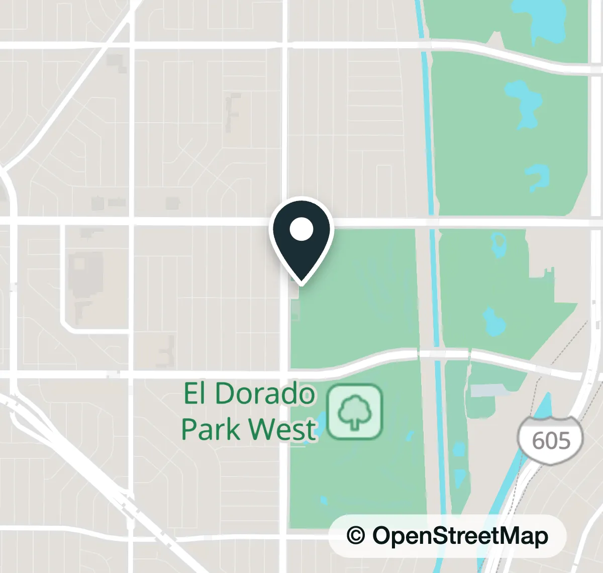 Map of the meeting place in Long Beach