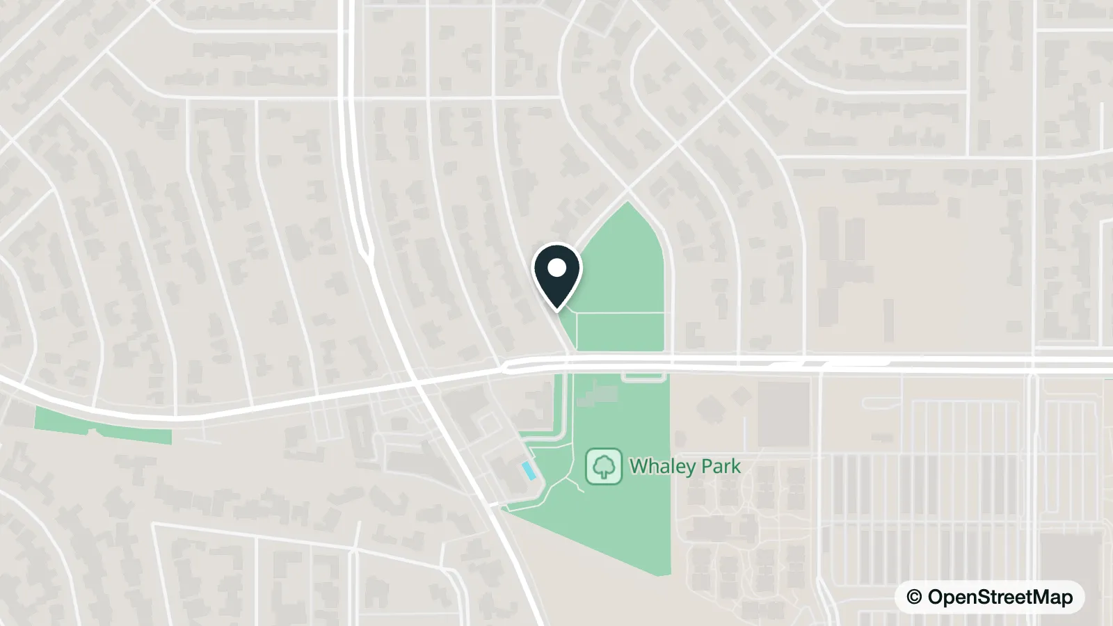 Map of 5608 E. Los Santos Dr., Long Beach, CA 90815
