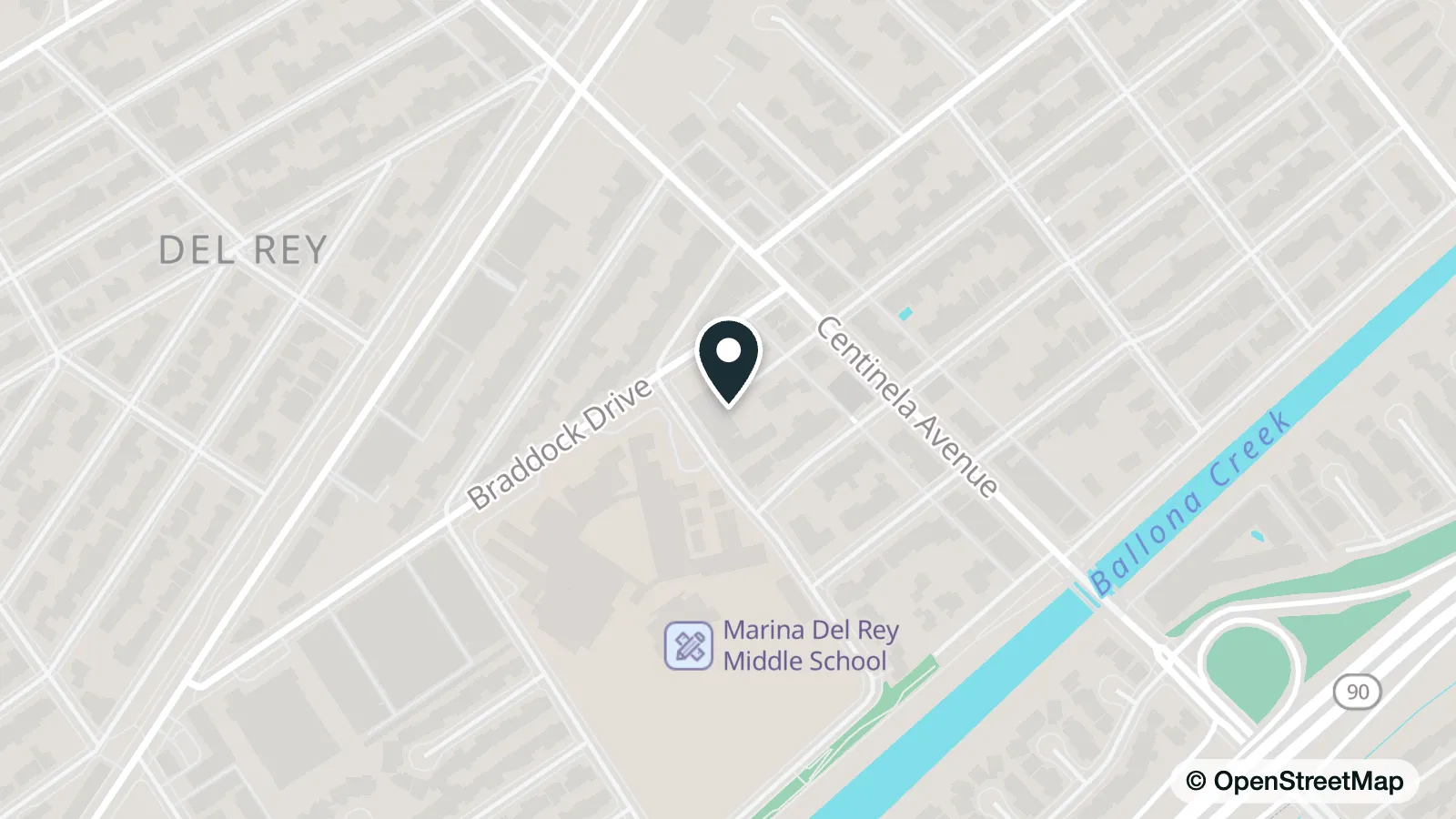 Map of Venice Japanese Community Center