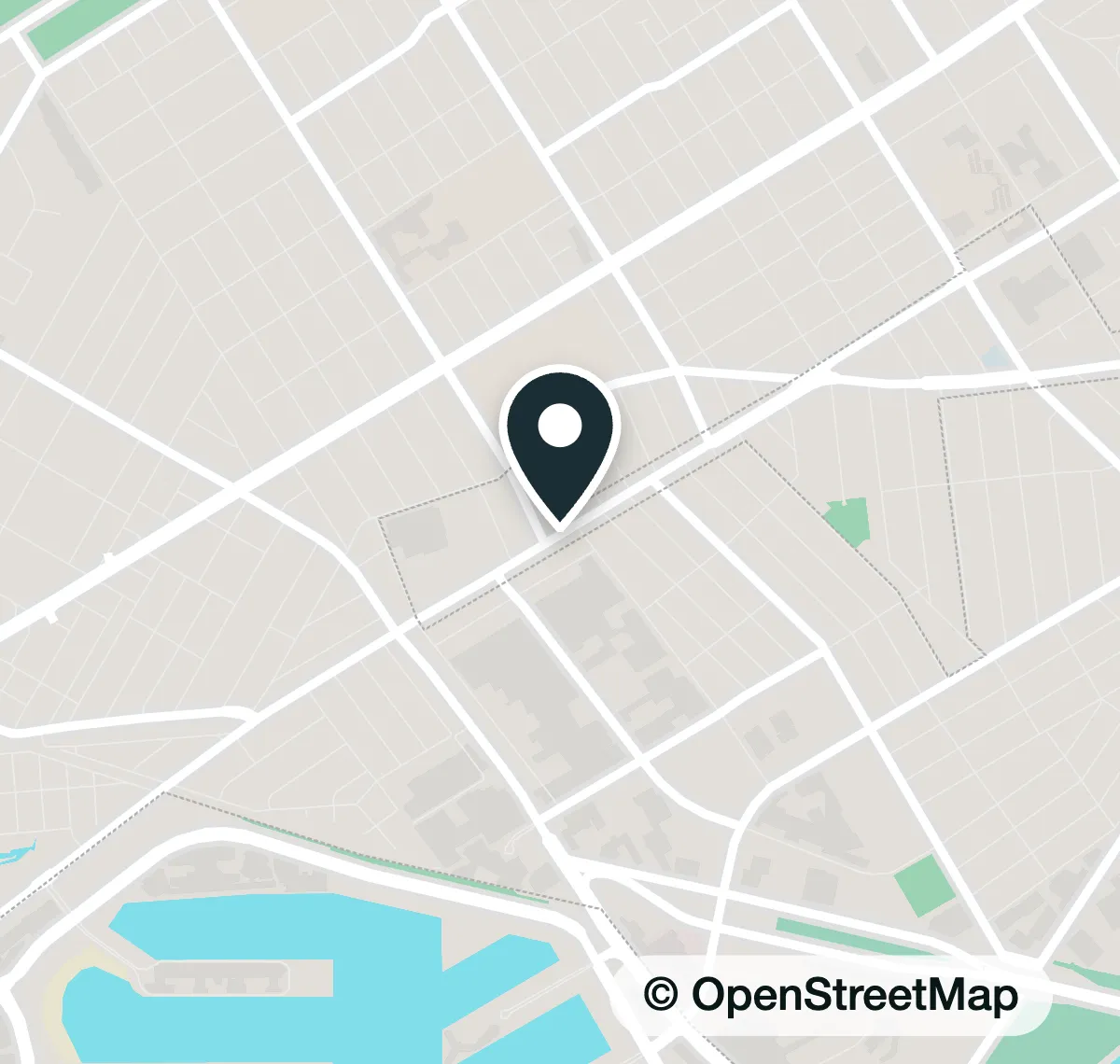 Map of the meeting place in Mar Vista